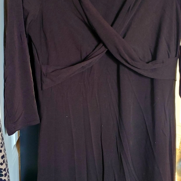 ANN TAYLOR BLACK DRESS - Picture 1 of 3